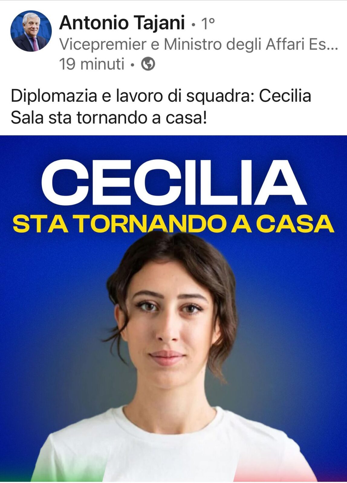 cecilia sala rilasciata in volo verso litalia Difesa Magazine